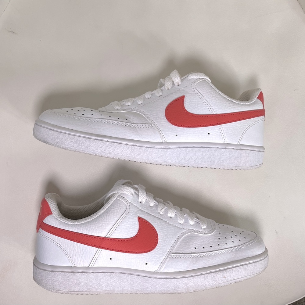 Women’s Nike Court Vision Coral Shoes worn once